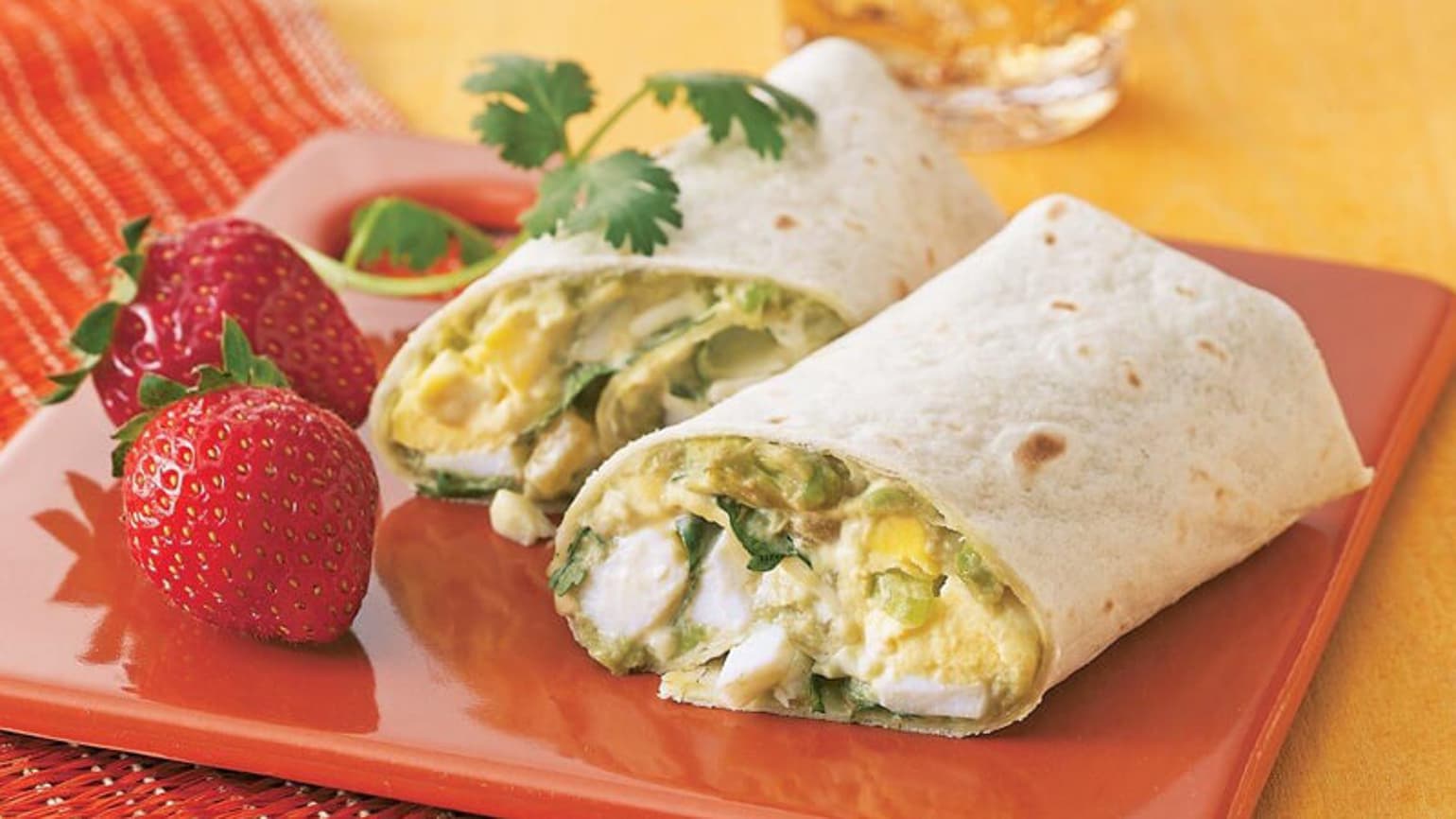 Mexican Egg Salad Wraps